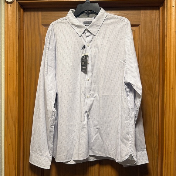 Van Heusen Folsen Stain Shield Printed Shirt - Picture 1 of 8